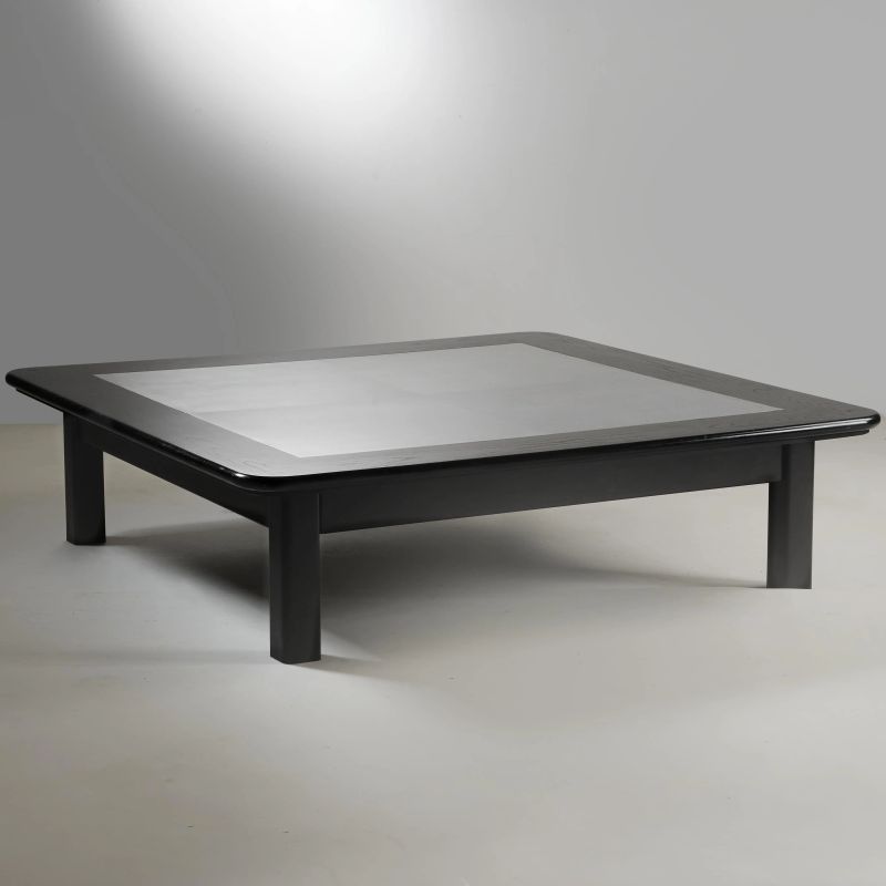 



BLACK LACQUERED WOODEN LOW TABLE, GLASS TOP   - Auction DESIGN AND DECORATIVE ARTS - Pandolfini Casa d'Aste