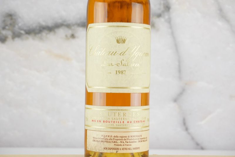 Ch&acirc;teau d&rsquo;Yquem 1987  - Asta Smart Wine 2.0 | Asta Online - Pandolfini Casa d'Aste