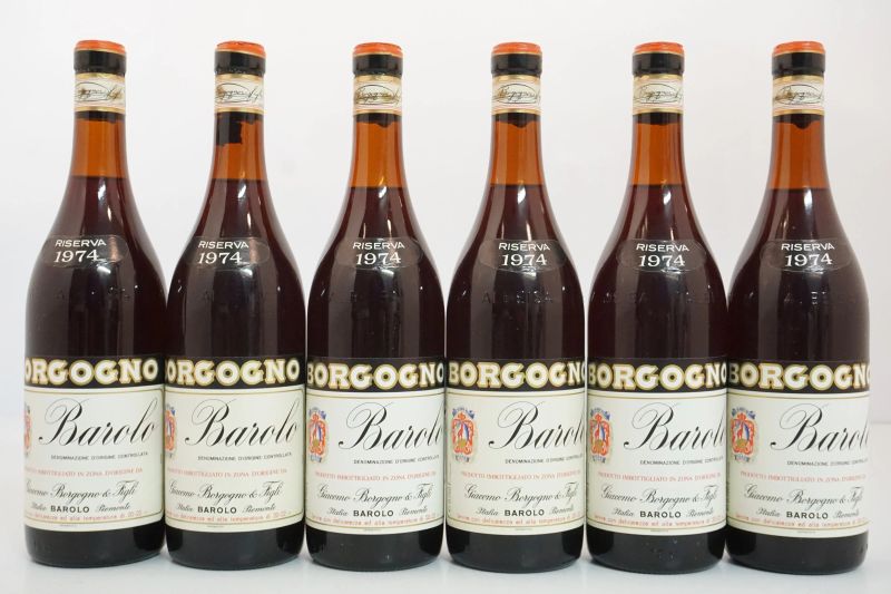      Barolo Riserva Borgogno 1974   - Auction Online Auction | Smart Wine & Spirits - Pandolfini Casa d'Aste