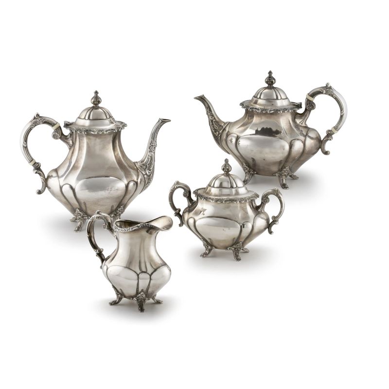 TIFFANY &CO, A  STERLING SILVER TEA SERVICE, 20TH CENTURY  - Auction Italian and european silvers - Pandolfini Casa d'Aste