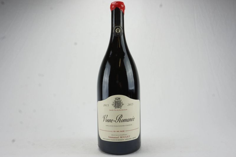      Vosne-Roman&eacute;e Domaine Emmanuel Rouget 2015   - Asta L'Arte del Collezionare - Vini italiani e francesi da cantine selezionate - Pandolfini Casa d'Aste
