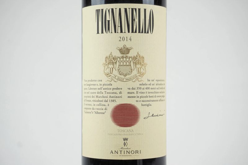 Tignanello Antinori  - Auction ONLINE AUCTION | Smart Wine - Pandolfini Casa d'Aste