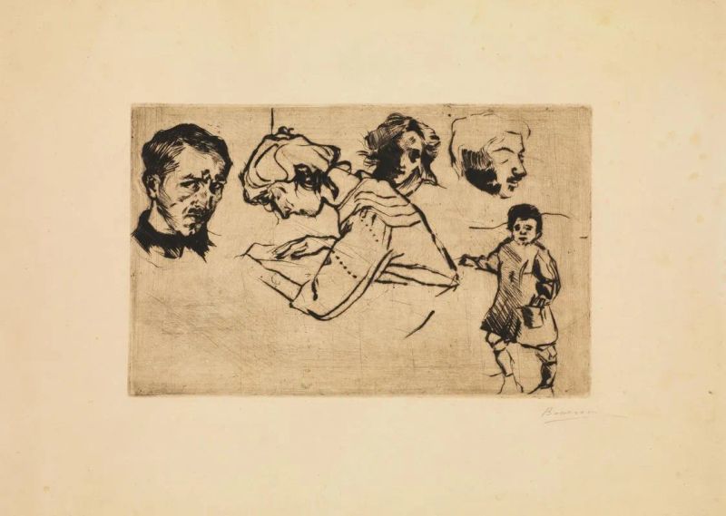 Boccioni, Umberto  - Auction OLD MASTER AND MODERN PRINTS AND DRAWINGS - OLD AND RARE BOOKS - Pandolfini Casa d'Aste