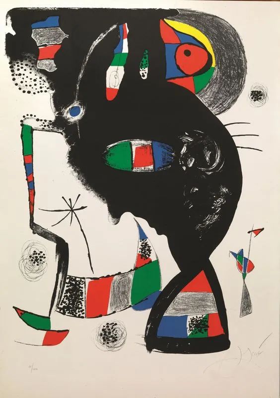Mir&oacute;, Joan  - Auction Prints and Drawings from the 16th to the 20th century - Pandolfini Casa d'Aste