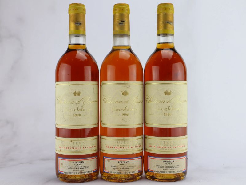 



Ch&acirc;teau d&rsquo;Yquem 1990  - Asta ALCHIMIA - Vini Pregiati e da Collezione - Pandolfini Casa d'Aste