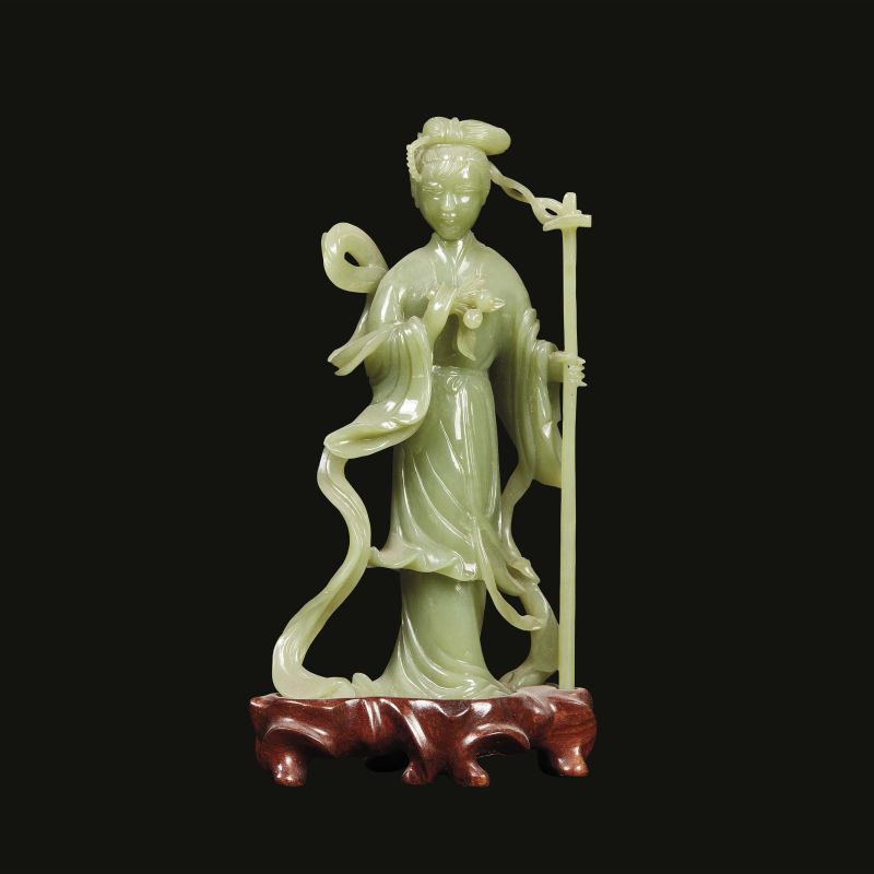 A CARVING, CHINA, QING DYNASTY, 19TH-20TH CENTURIES  - Auction Asian Art - Pandolfini Casa d'Aste