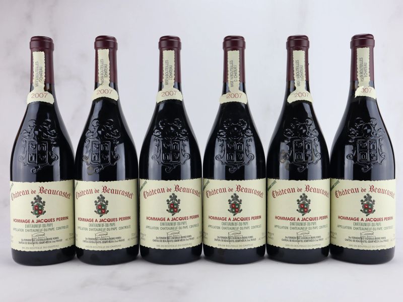 



Ch&acirc;teuneuf-du-Pape Hommage a Jacques Perrin Ch&acirc;teau Beaucastel 2007  - Asta ALCHIMIA - Vini Pregiati e da Collezione - Pandolfini Casa d'Aste