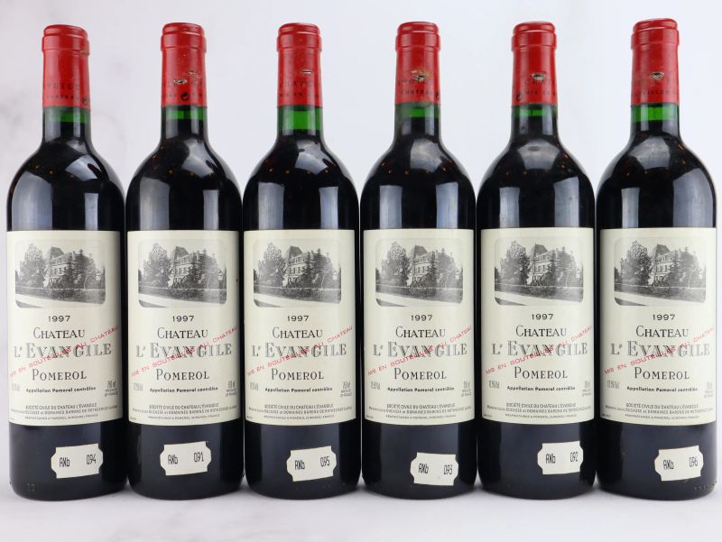 



Ch&acirc;teau L'Evangile 1997  - Auction ALCHIMIA - Fine and Rare Wine - Pandolfini Casa d'Aste