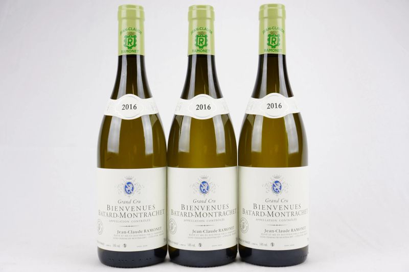      Bienvenue-Bâtard-Montrachet J. C. Ramonet 2016   - Auction Il Fascino e l'Eleganza - A journey through the best Italian and French Wines - Pandolfini Casa d'Aste