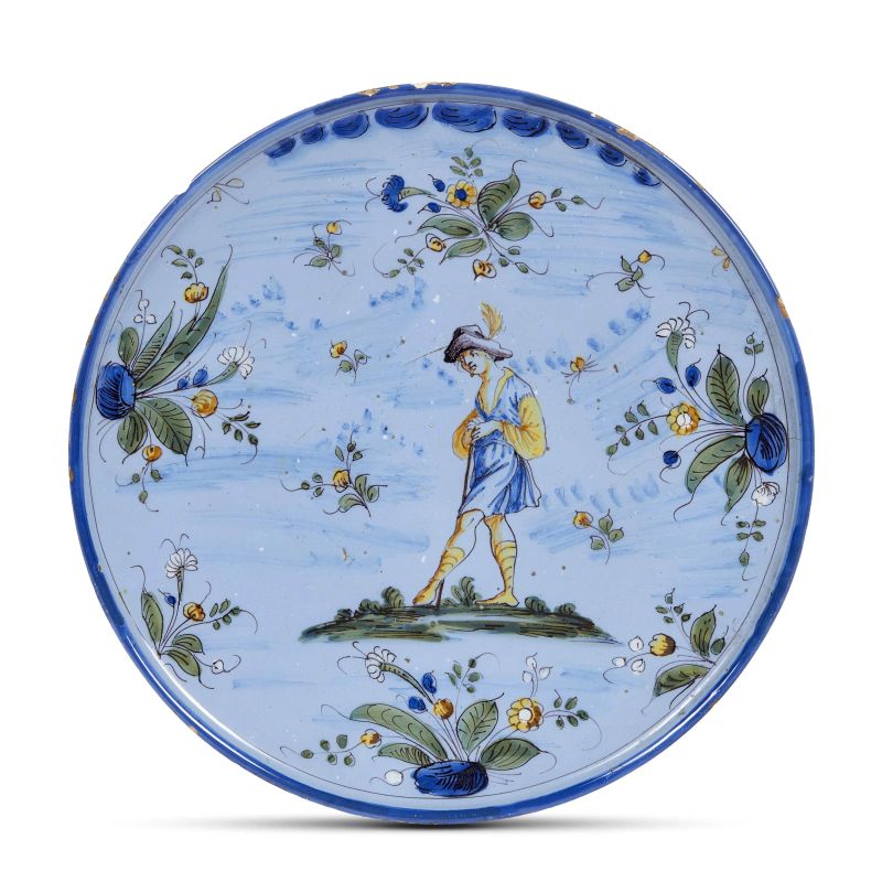 



A FOOTED DISH (ALZATA), PAVIA, FIRST HALF 18TH CENTURY  - Auction MAJOLICA AND PORCELAIN FROM THE RENAISSANCE TO THE 19TH CENTURY - Pandolfini Casa d'Aste