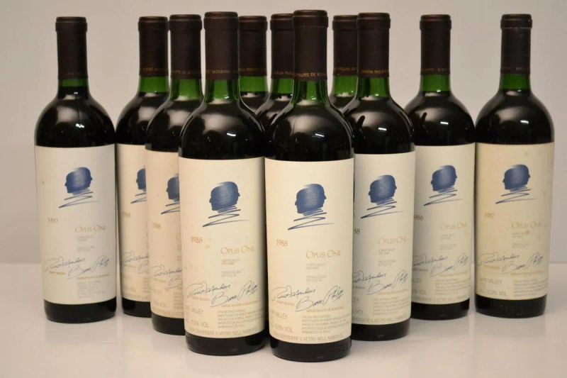 Opus One Mondavi  - Auction Fine Wine and an Extraordinary Selection From the Winery Reserves of Masseto - Pandolfini Casa d'Aste