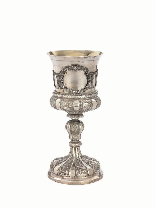 GRANDE CALICE, BRESLAU (POLONIA),1843  - Auction Russian, European and Italian Silver - Pandolfini Casa d'Aste