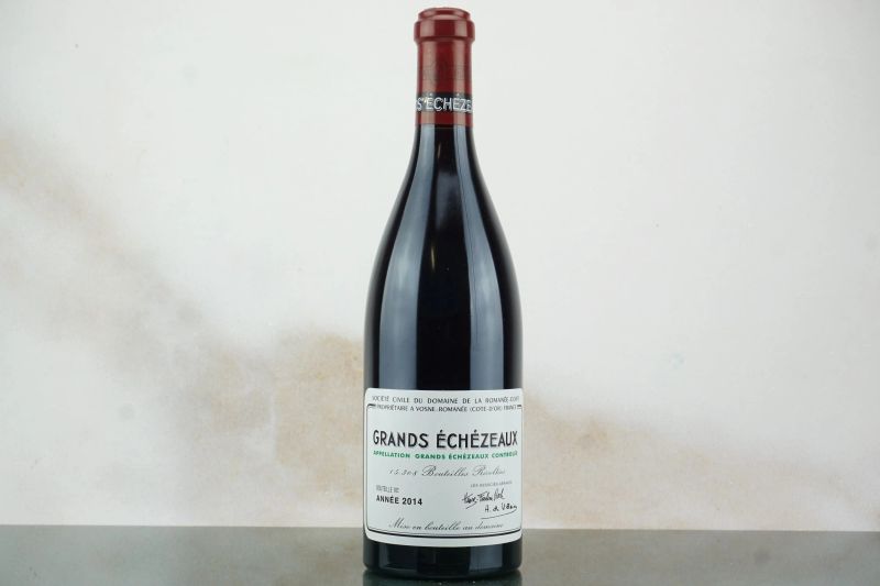 Grands &Eacute;ch&eacute;zeaux Domaine de la Roman&eacute;e Conti 2014  - Auction LA RAFFINATEZZA DELLA COMPLESSITA' - Fine and Rare Wine - Pandolfini Casa d'Aste