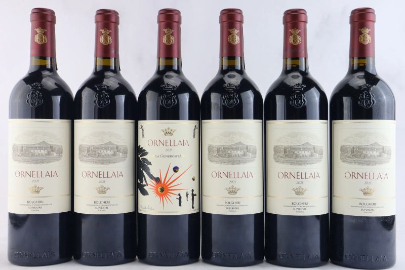



Ornellaia 2021  - Auction La Joie du Vin - Fine and Rare Wine - Pandolfini Casa d'Aste