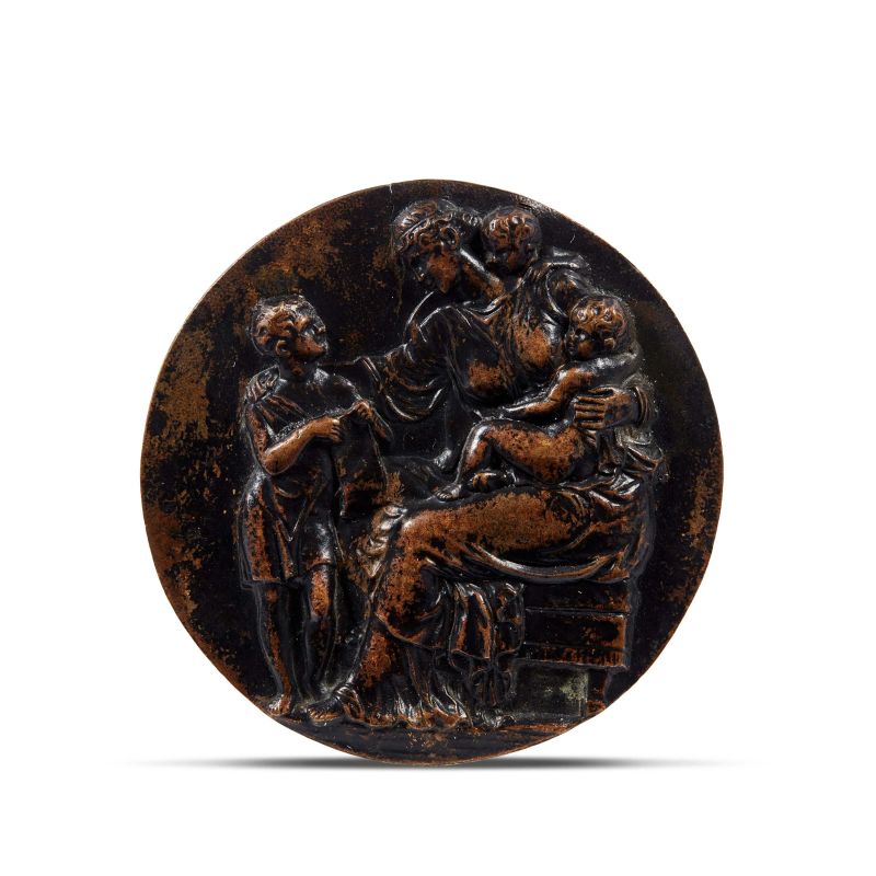 



Central Italy, 19th century, Allegory, bronze  - Auction PLAQUETTES, MEDALS, AND SMALL BRONZE SCULPTURES FROM THE COLLECTION OF MARIO SCAGLIA AND OTHER PROVENANCES - Pandolfini Casa d'Aste