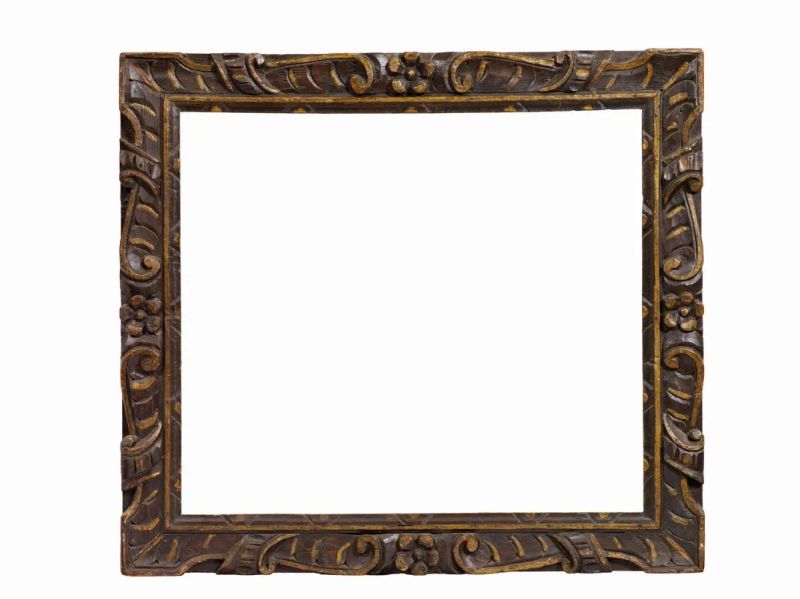 CORNICE DI TIPO SANSOVINO, VENEZIA, SECOLO XVI  - Auction The frame is the most beautiful invention of the painter : from the Franco Sabatelli collection - Pandolfini Casa d'Aste