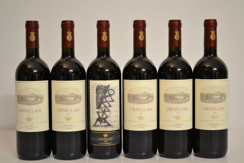 Ornellaia 2015  - Asta Una Eccezionale Selezione di Vini e Distillati Internazionali da Collezioni Private - Pandolfini Casa d'Aste