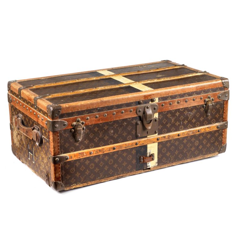 LOUIS VUITTON  MALLE CABINE  - Auction VINTAGE FASHION: HERMES, LOUIS VUITTON AND OTHER GREAT MAISON BAGS AND ACCESSORIES - Pandolfini Casa d'Aste