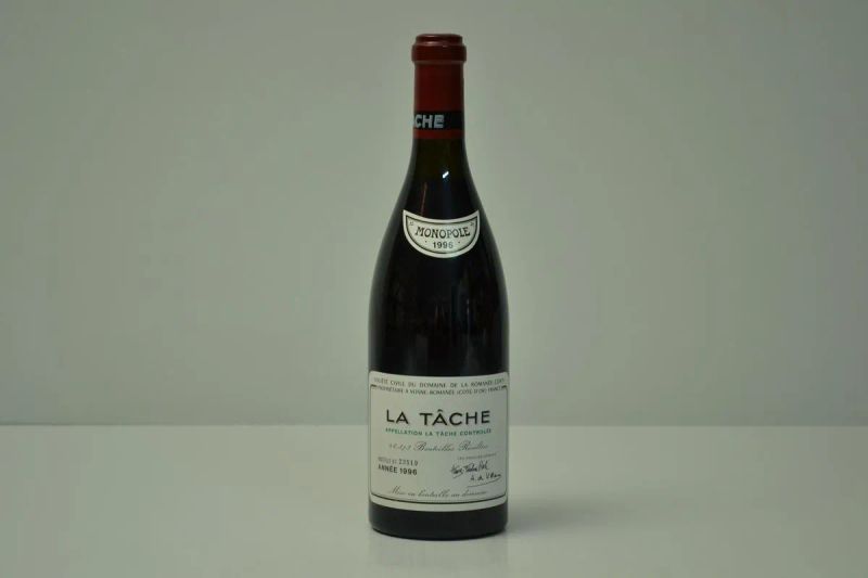 La Tache Domaine de la Romanee Conti 1996  - Asta VINI PREGIATI DA IMPORTANTI CANTINE ITALIANE - Pandolfini Casa d'Aste