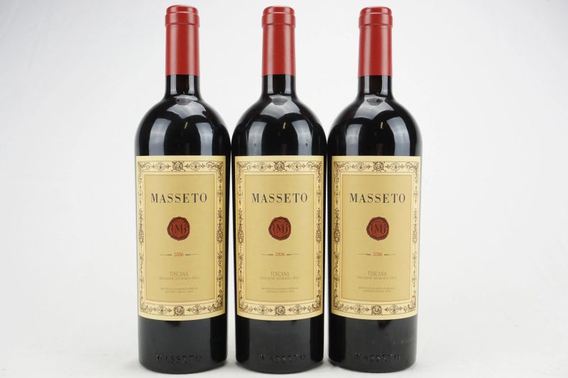      Masseto 2006   - Auction Il Fascino e l'Eleganza - A journey through the best Italian and French Wines - Pandolfini Casa d'Aste