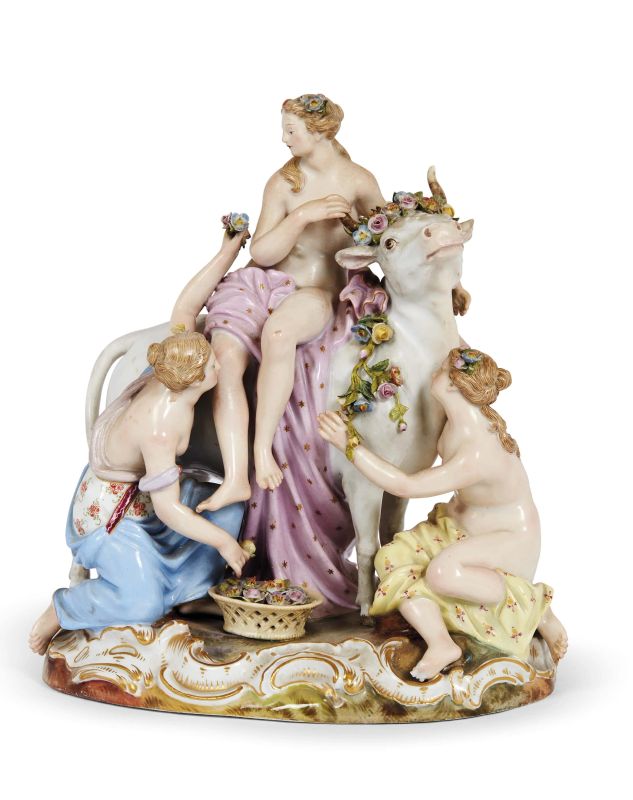 GRUPPO, GERMANIA, MANIFATTURA DI MEISSEN, 1860-1924  - Asta ARCADE | Argenti, libri, porcellane e maioliche - Pandolfini Casa d'Aste