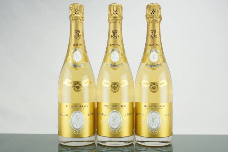 Cristal Louis Roederer 2009  - Auction L'Essenziale - Fine and Rare Wine - Pandolfini Casa d'Aste
