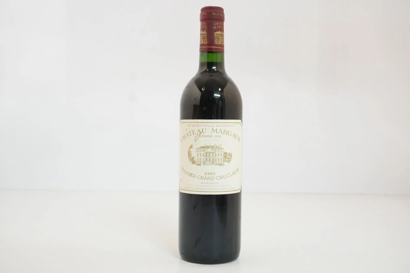      Ch&acirc;teau Margaux 1989   - Asta Vini Pregiati e Distillati da Collezione - Pandolfini Casa d'Aste