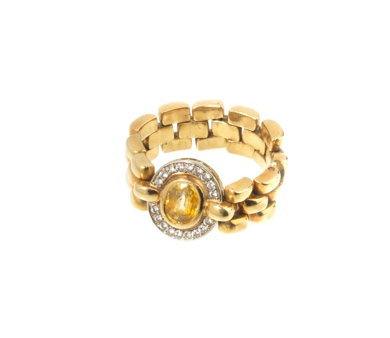 ANELLO IN ORO GIALLO 18KT  - Auction Jewels, watches, pens and silver - Pandolfini Casa d'Aste