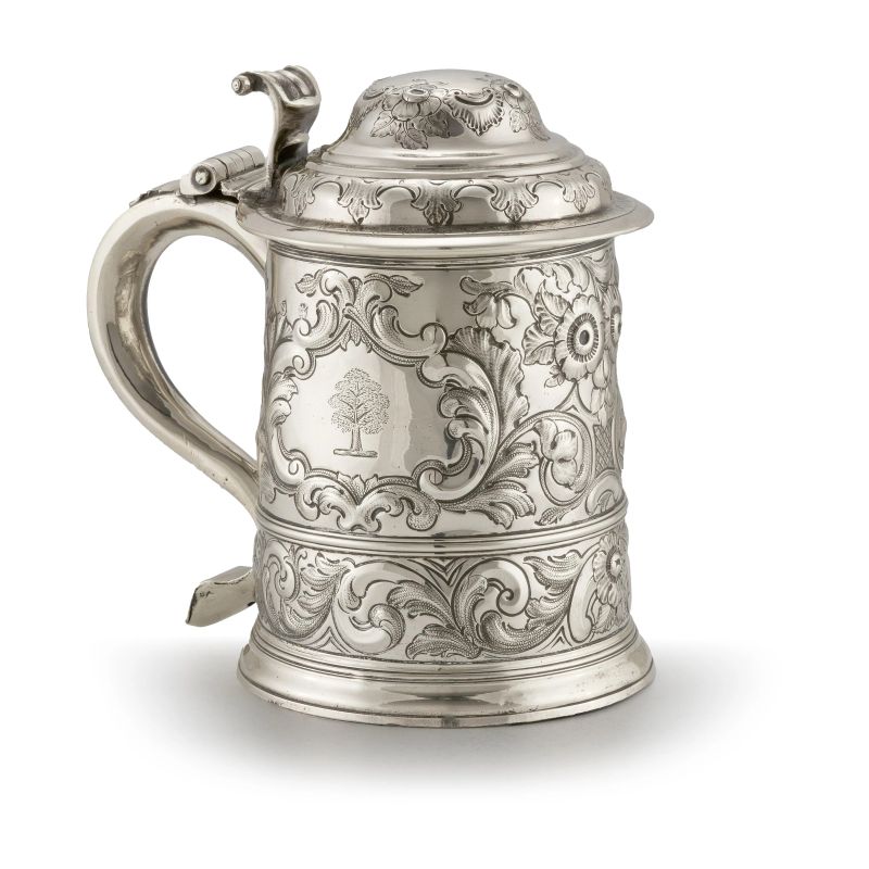 TANKARD, LONDRA 1728, ARGENTIERE HUMPHREY PAYNE   - Asta Argenti italiani ed europei - Pandolfini Casa d'Aste