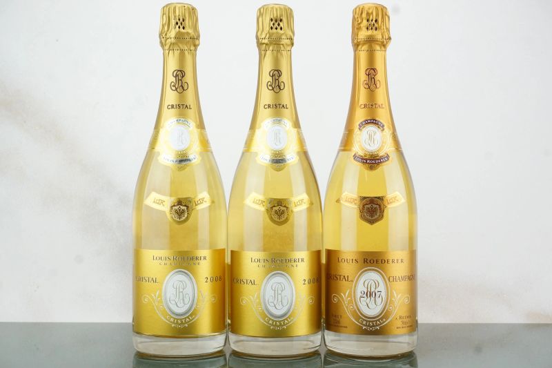 Cristal Louis Roederer  - Auction LA RAFFINATEZZA DELLA COMPLESSITA' - Fine and Rare Wine - Pandolfini Casa d'Aste