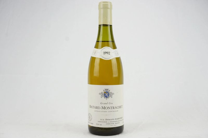      Batard-Montrachet Domaine Ramonet 1992   - Auction Il Fascino e l'Eleganza - A journey through the best Italian and French Wines - Pandolfini Casa d'Aste