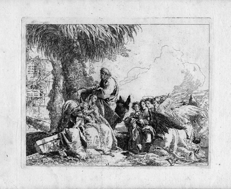 Tiepolo, Giandomenico  - Asta Stampe e disegni antichi e moderni-Libri Antichi - Pandolfini Casa d'Aste