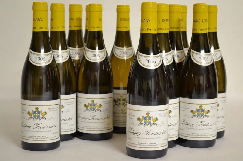 Puligny-Montrachet Domaine Leflaive 2006                                    - Auction The passion of a life. A selection of fine wines from the Cellar of the Marcucci. - Pandolfini Casa d'Aste