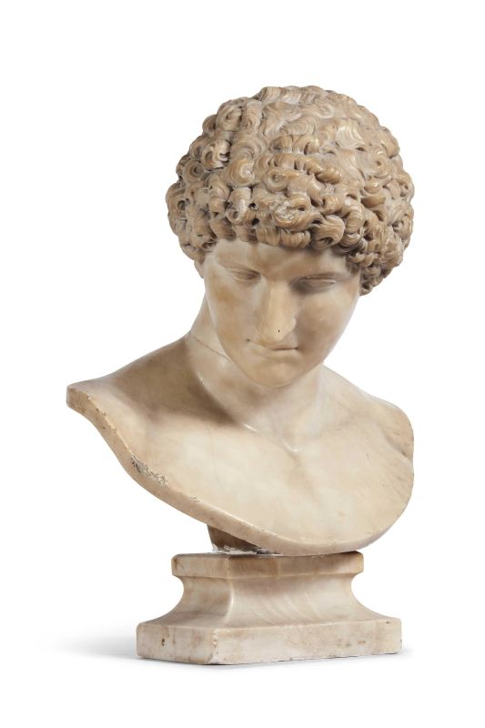 BUSTO, ROMA, SECOLO XIX  - Auction Sculptures and works of Art - Pandolfini Casa d'Aste