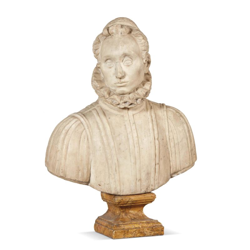 BUST OF A NOBLE WOMAN, 16TH CENTURY  - Auction FURNITURE, OBJECTS OF ART AND SCULPTURES FROM PRIVATE COLLECTIONS - Pandolfini Casa d'Aste