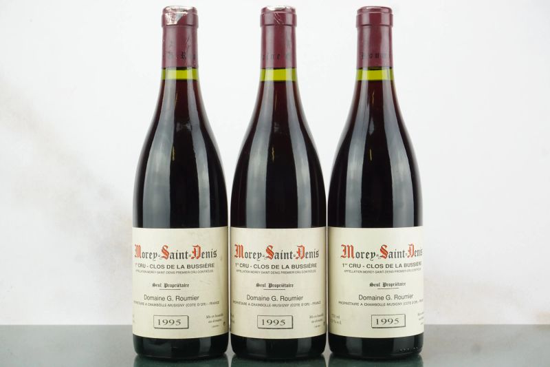 Morey-Saint-Denis Clos de la Bussi&egrave;re Domaine G. Roumier 1995  - Auction LA RAFFINATEZZA DELLA COMPLESSITA' - Fine and Rare Wine - Pandolfini Casa d'Aste