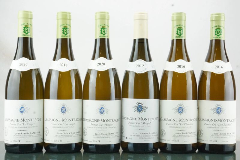 Selezione Chassagne-Montrachet Domaine J.C. Ramonet  - Auction LA RAFFINATEZZA DELLA COMPLESSITA' - Fine and Rare Wine - Pandolfini Casa d'Aste