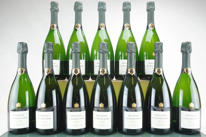 Bollinger La Grande Ann&eacute;e 2012  - Auction L'Essenziale - Fine and Rare Wine - Pandolfini Casa d'Aste