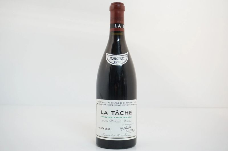 La T&acirc;che Domaine de la Roman&eacute;e Conti 2002  - Auction FINE WINES AND SPIRITS - Pandolfini Casa d'Aste