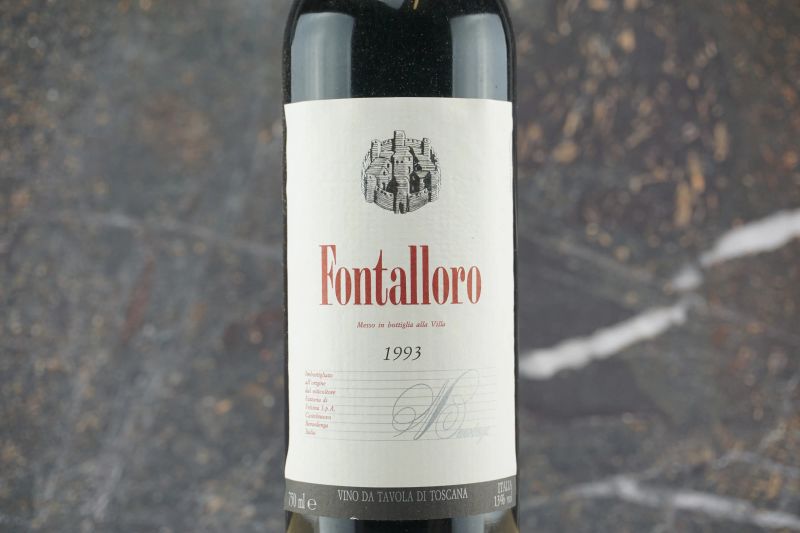 Fontalloro Felsina Berardenga 1993  - Asta Smart Wine 2.0 | Click & Drink - Pandolfini Casa d'Aste