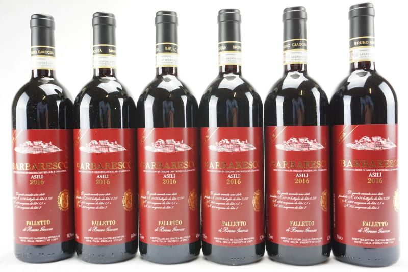      Barbaresco Asili Riserva Etichetta Rossa Bruno Giacosa 2016   - Auction The Art of Collecting - Italian and French wines from selected cellars - Pandolfini Casa d'Aste