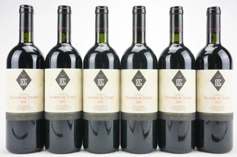      Guado al Tasso Antinori 2001   - Auction Il Fascino e l'Eleganza - A journey through the best Italian and French Wines - Pandolfini Casa d'Aste