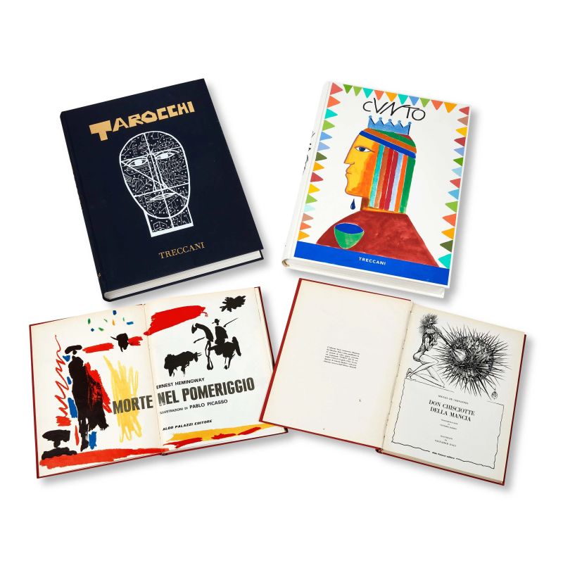 



QUATTRO VOLUMI D'ARTISTA, EDIZIONI TRECCANI (2), ALDO PALAZZI EDITORE (2)  - Asta ARTE MODERNA E CONTEMPORANEA - Pandolfini Casa d'Aste