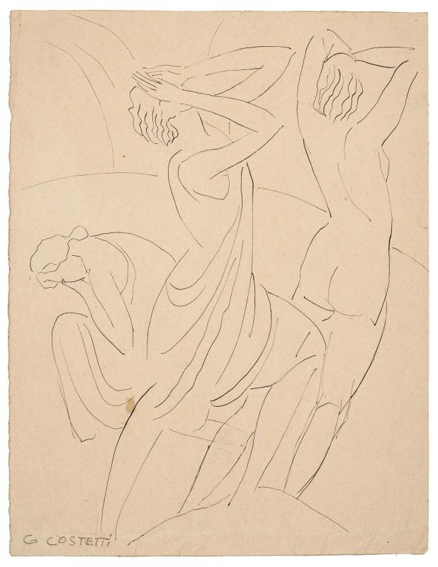 



Giovanni Costetti  - Auction WORKS ON PAPER - Pandolfini Casa d'Aste