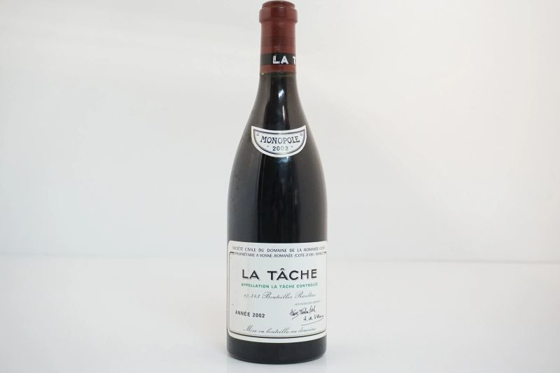 La T&acirc;che Domaine de la Roman&eacute;e Conti 2002  - Auction FINE WINES AND SPIRITS - Pandolfini Casa d'Aste