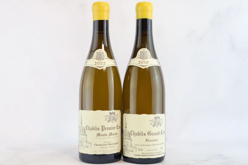 Selezione Chablis Domaine Raveneau   - Asta La Joie du Vin - Vini Pregiati e da Collezione - Pandolfini Casa d'Aste