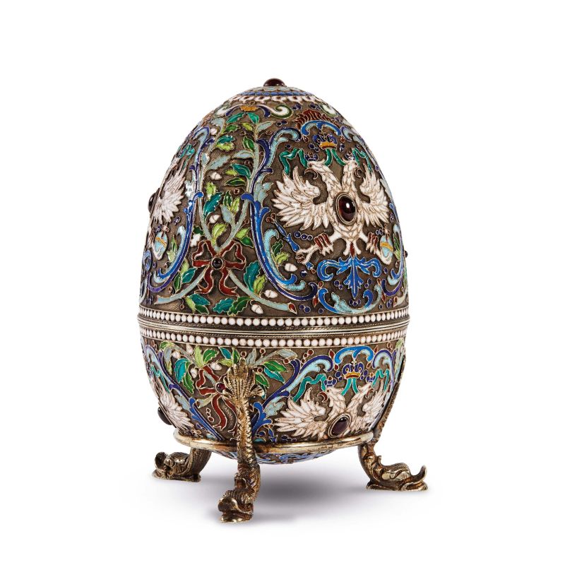 



A MOSCOW EGG, EARLY 20TH CENTURY  - Auction INTERNATIONAL FINE ART - Pandolfini Casa d'Aste