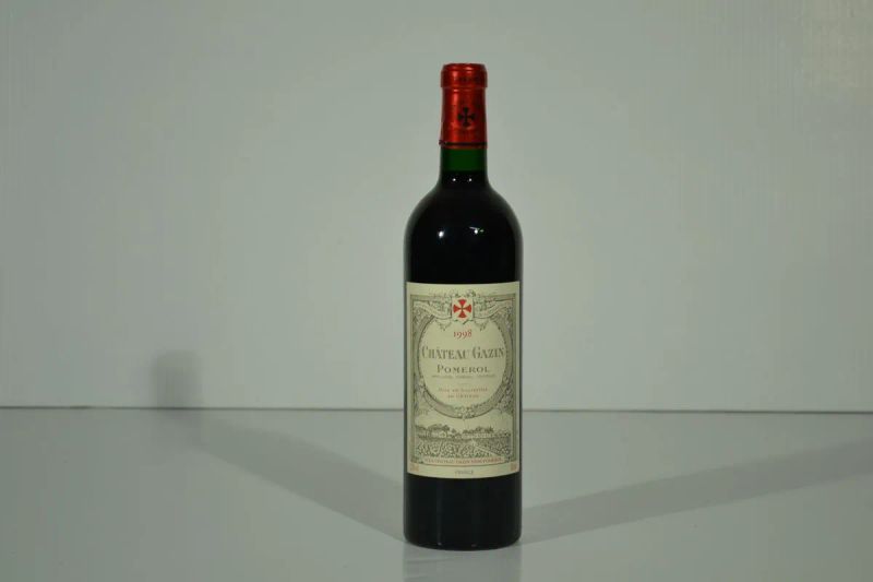Chateau Gazin 1998  - Auction Finest and Rarest Wines - Pandolfini Casa d'Aste