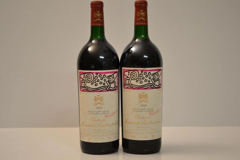 Chateau Mouton Rothschild 1988  - Auction the excellence of italian and international wines from selected cellars - Pandolfini Casa d'Aste