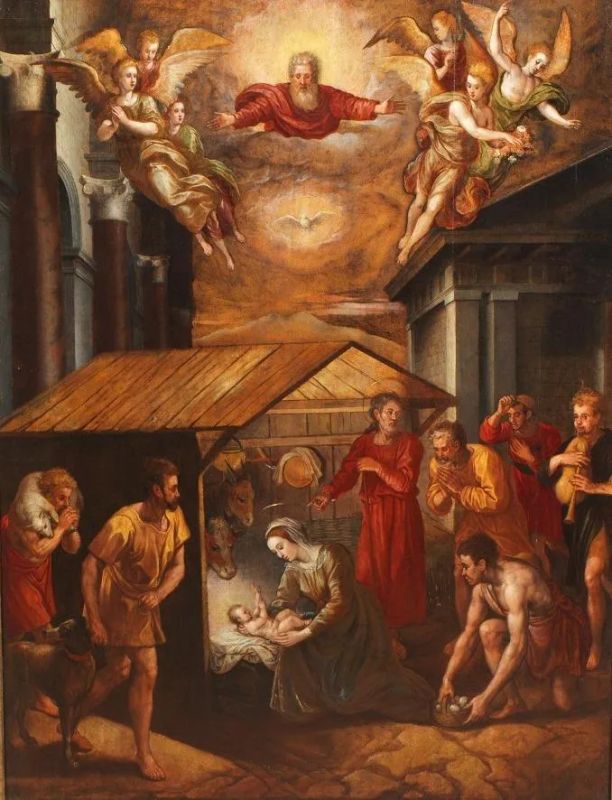 Scuola fiamminga, inizi sec. XVII  - Asta Dipinti dal XV al XX secolo - Pandolfini Casa d'Aste